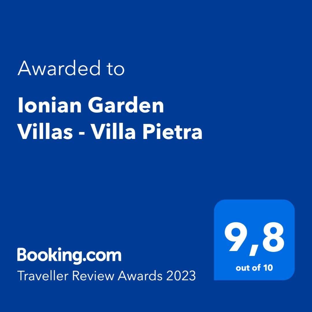 Ionian Garden Villas - Villa Pietra Benitses  Ngoại thất bức ảnh