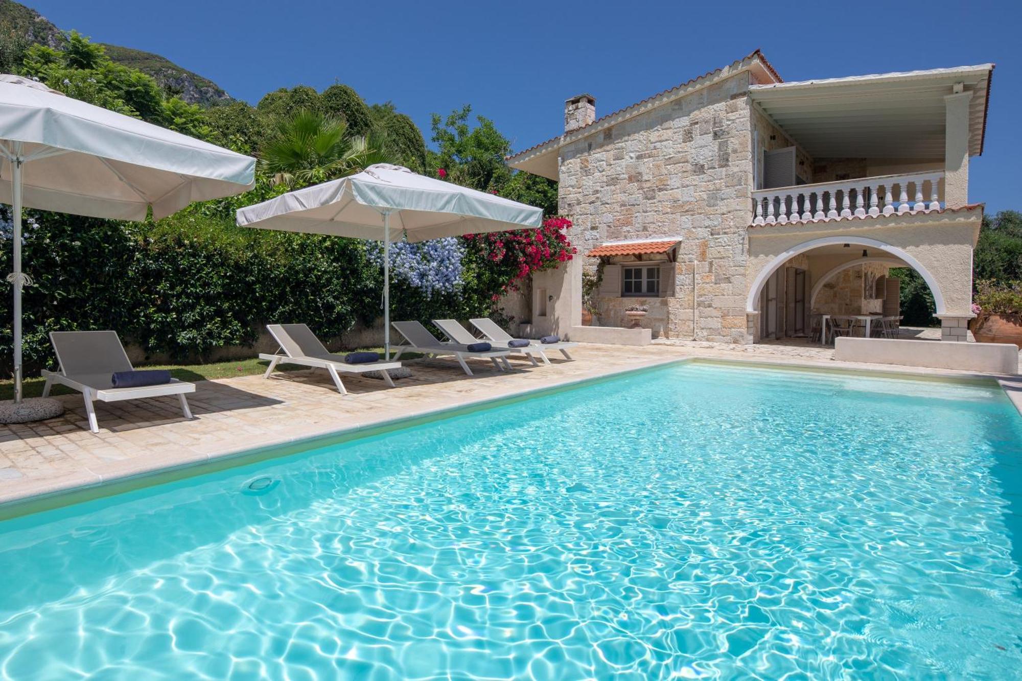 Ionian Garden Villas - Villa Pietra Benitses  Ngoại thất bức ảnh