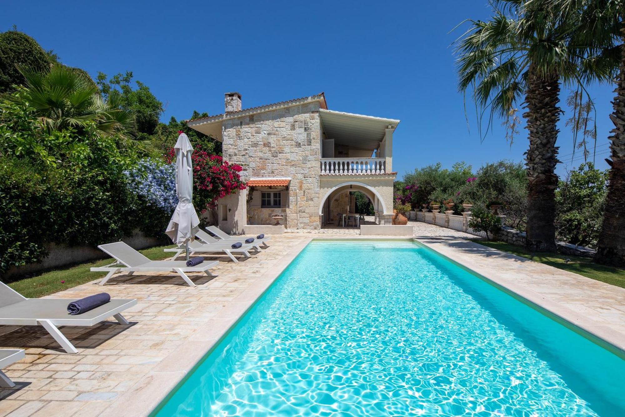 Ionian Garden Villas - Villa Pietra Benitses  Ngoại thất bức ảnh